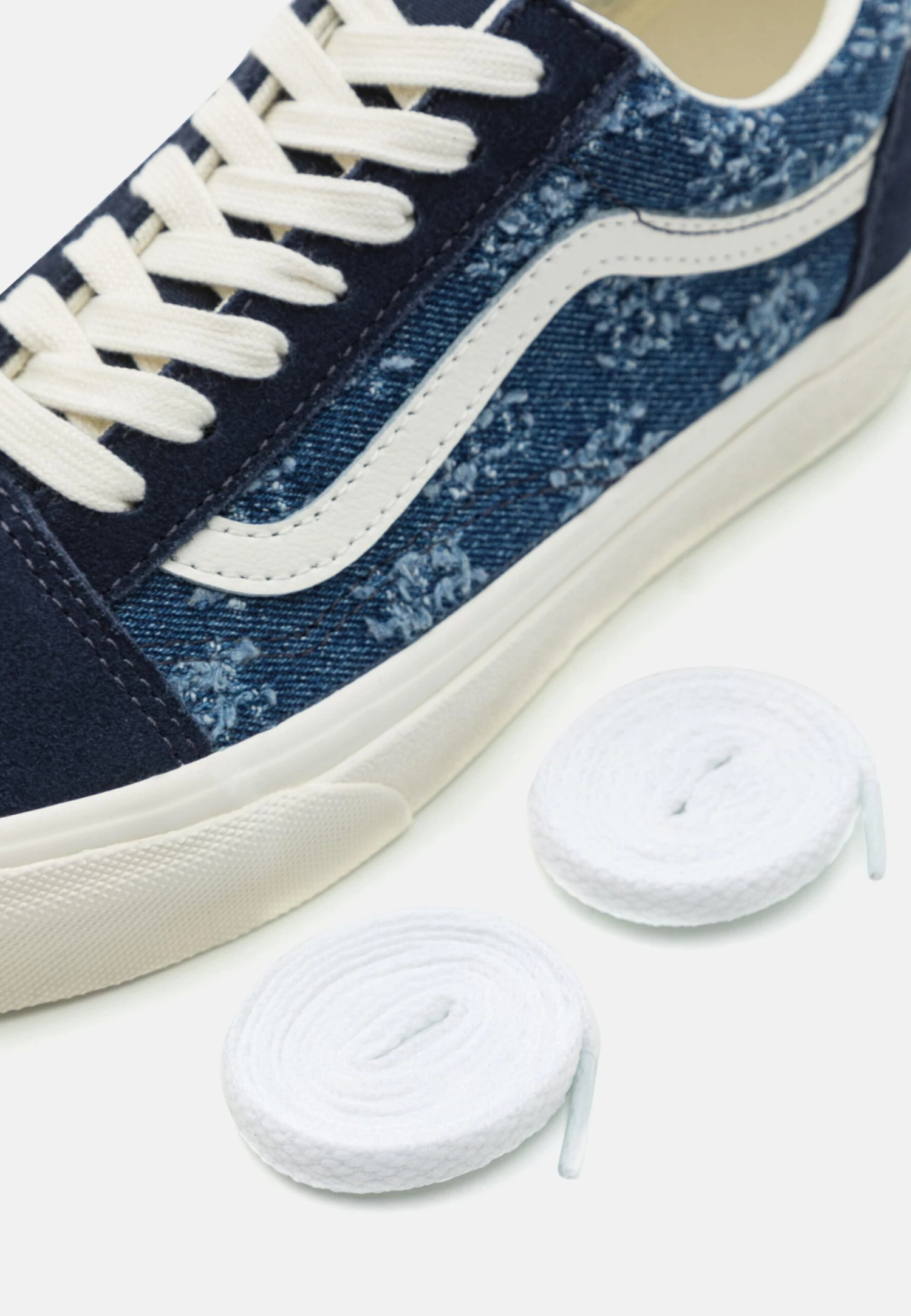 Vans Old Skool Unisex - Trainers - Navy/Dark Denim 8 Vans Old Skool Unisex - Trainers - Navy/Dark Denim - Image 6