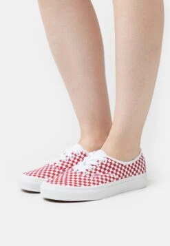 Vans Authentic - Trainers - Red/White