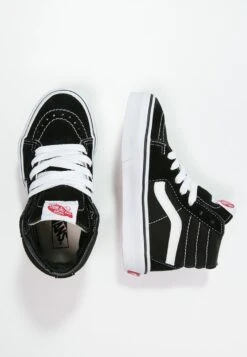 Vans Sk8-Hi Unisex - High-Top Trainers - Black/True White -Vans Shop UK f2cf97401c9d454fa45146a291f4d636