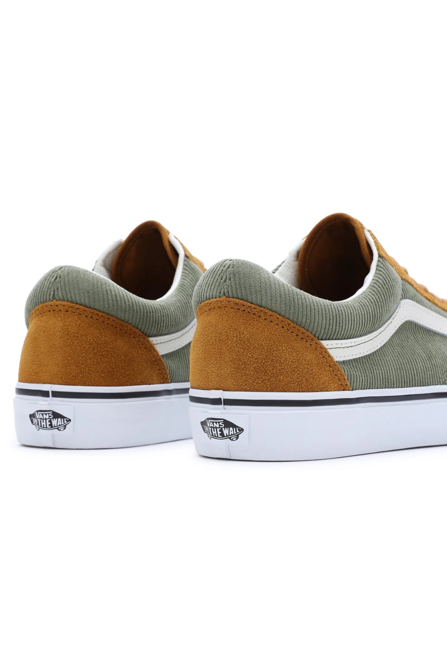 Vans Old Skool Unisex - Trainers - Green Brown 7 Vans Old Skool Unisex - Trainers - Green Brown - Image 5