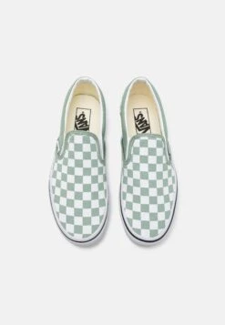 Vans CLASSIC SLIP-ON UNISEX - Slip-ons - Iceberg Green -Vans Shop UK f61e1688fe7144cf89ab55697e9760ba