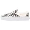Vans Ua Classic Slip-On Platform - Slip-Ons - Black/White -Vans Shop UK f8b4180c4b144ea4b197082ce087a0f8