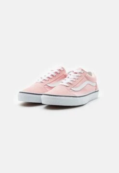 Vans Old Skool Unisex - Trainers - Powder Pink/True White -Vans Shop UK f9573993b65549c5bf56f16ba50e4653