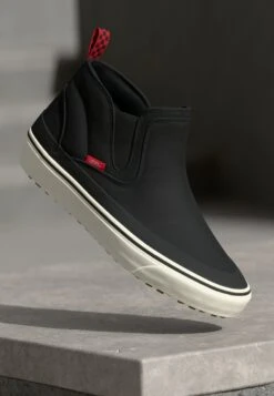 Vans MTE MID SLIP INSULATED UNISEX - Classic Ankle Boots - Black/marshmallow