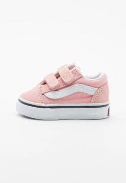 Vans Td Old Skool Unisex- Trainers - Powder Pink/True White